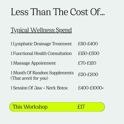 THE VOGUE WELLNESS DE-BLOAT MASTERCLASS